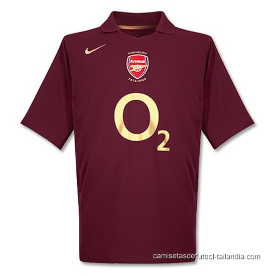 1ª Camiseta Arsenal Retro 2005-2006 - Haga un click en la imagen para cerrar